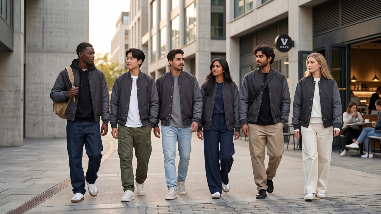 Varsity Jackets Casual Outfits