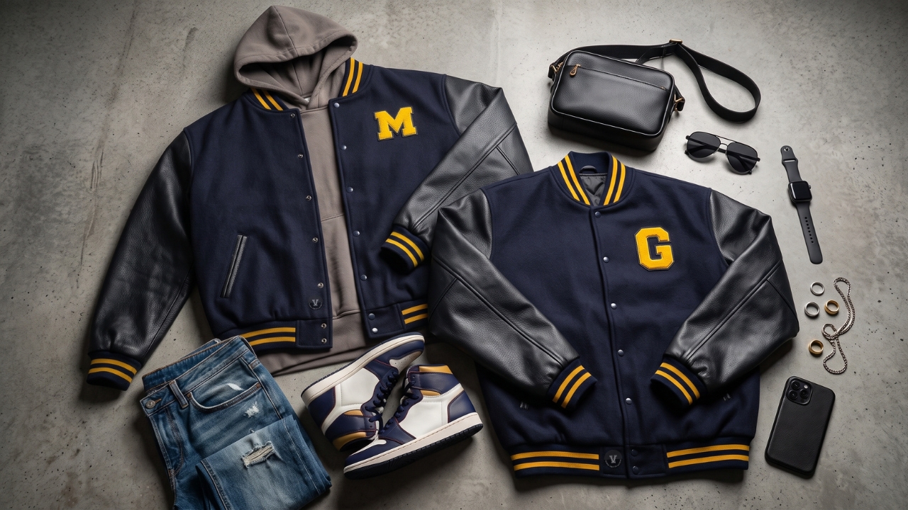 Varsity Jackets Outfit For Influencers