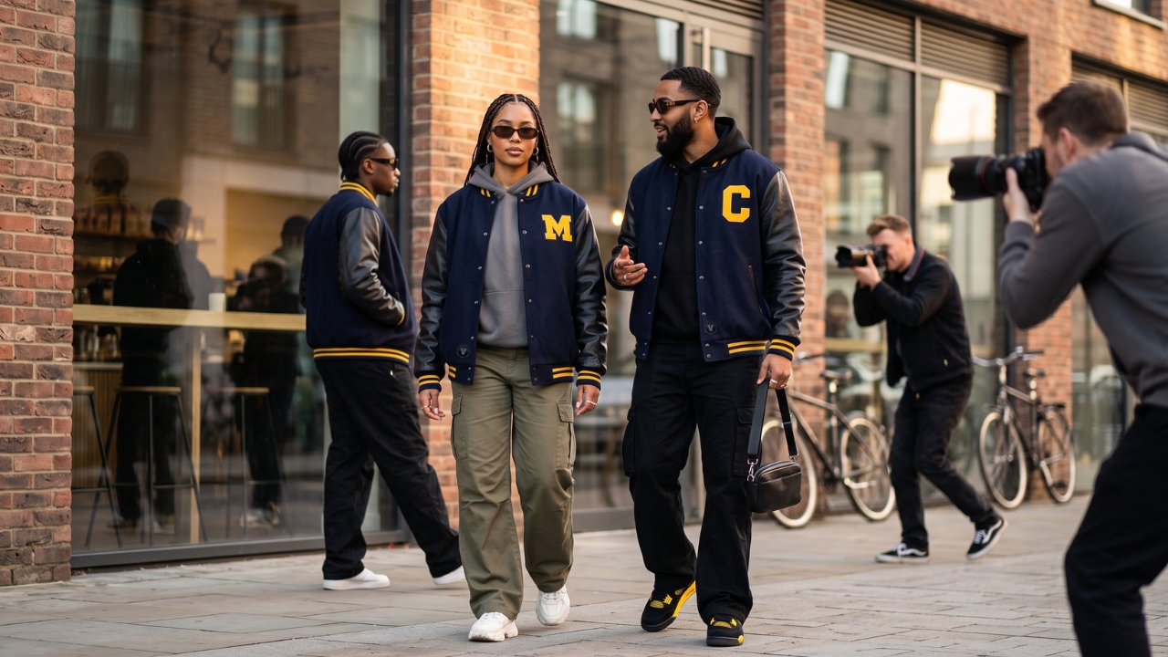 Varsity Jackets Outfit For Influencers