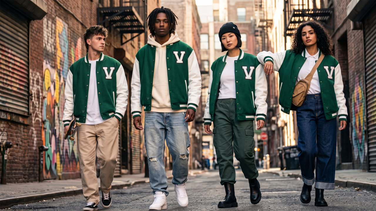 Varsity Jackets Wholesale Streetwear