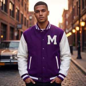 Varsity Jackets With Joggers Men’s Style