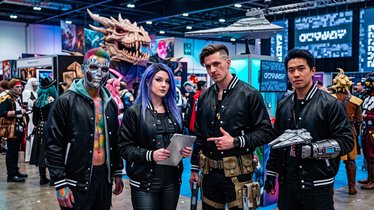Varsity Jackets as Part of Cosplay Outfits