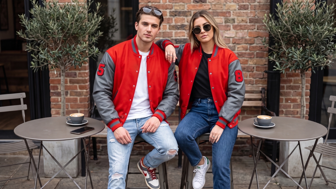 Varsity Jackets for Couples Outfits