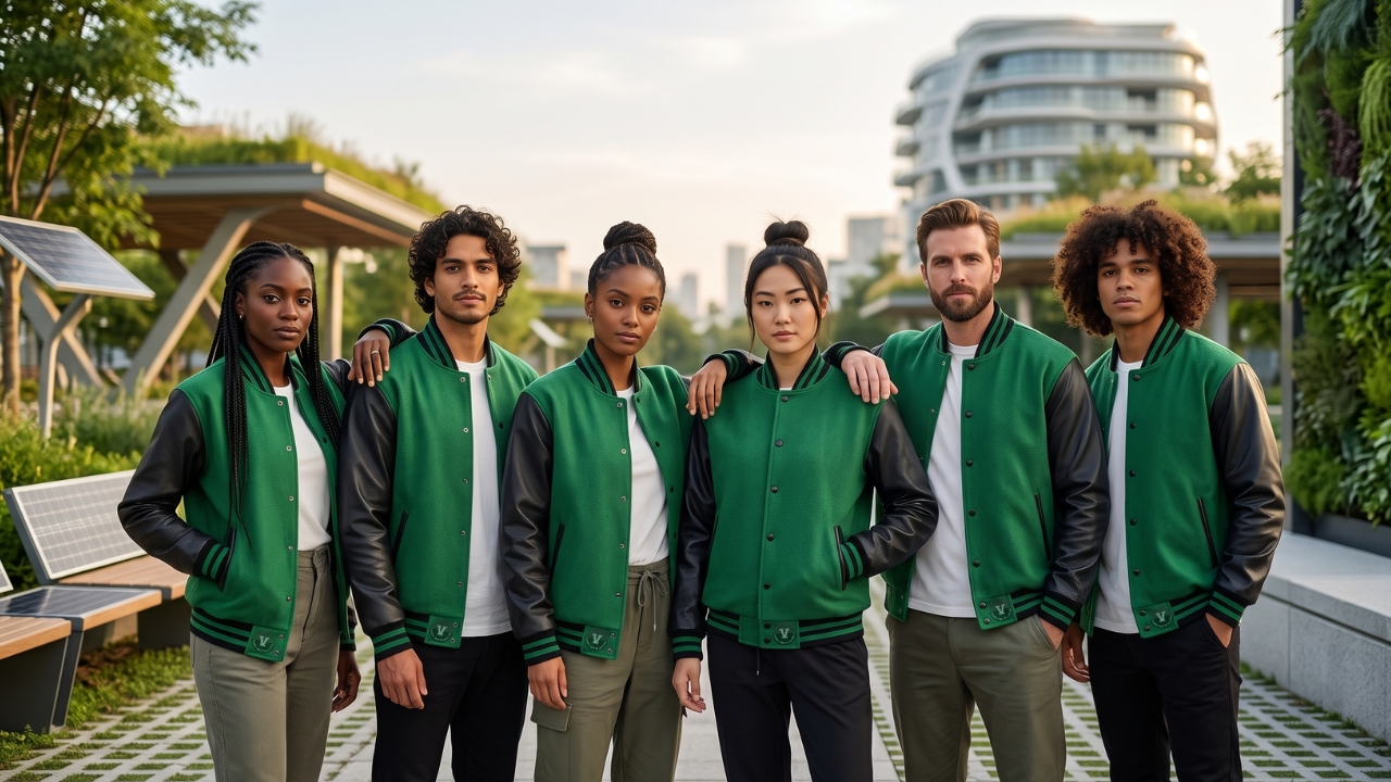 Varsity Jackets with Biodegradable