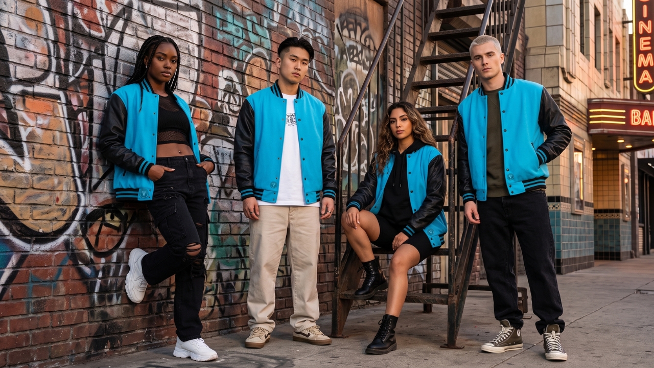 Varsity Jackets with Color Combinations