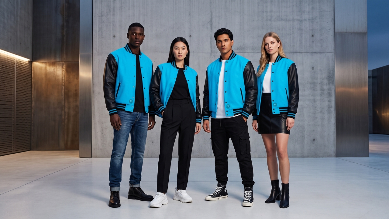 Varsity Jackets with Color Combinations
