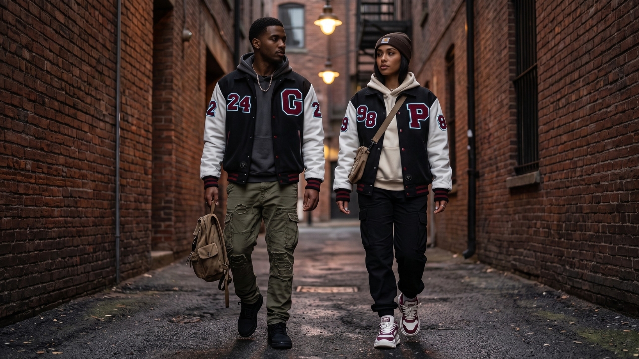 Design Varsity Jackets Varsity Jackets with Glow-in-the-Dark Patches