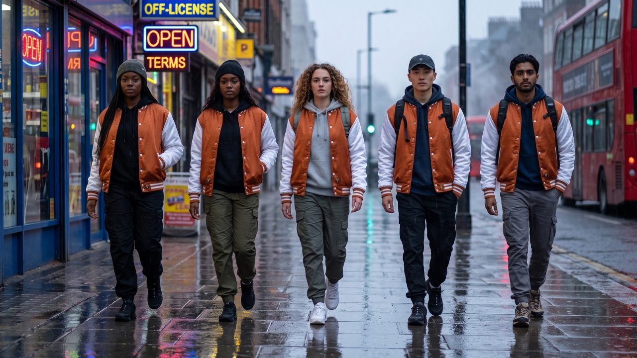 Varsity Jackets with Water-Resistant Fabric